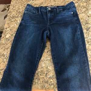 Athleta Sculptek Midnight Jeans Sz 8